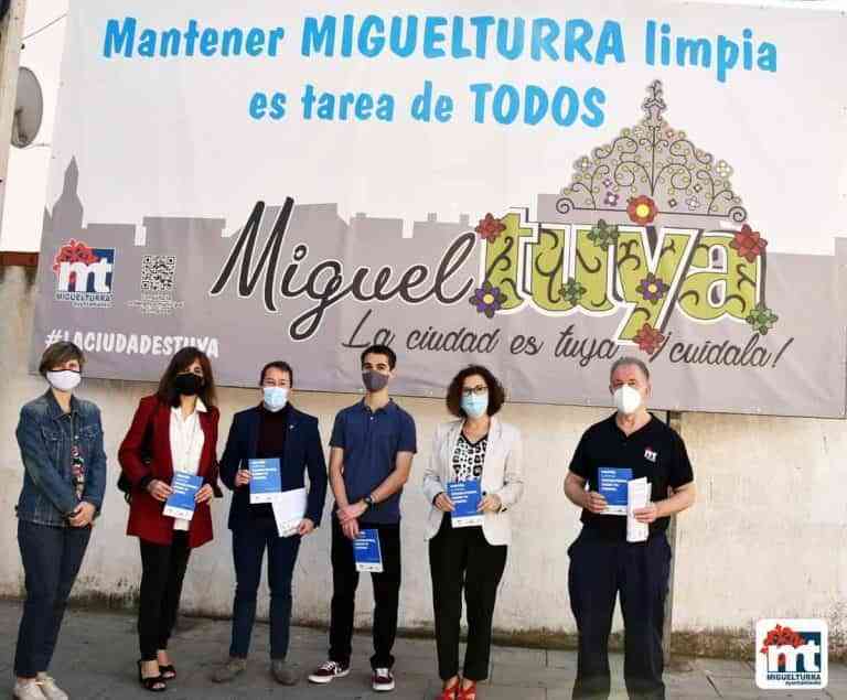Nueva campaña municipal «MiguelTuya, la ciudad es tuya¡ cuídala!» en Miguelturra