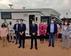 Inaugurado el nuevo parking de autocaravanas de Campo de Criptana