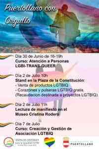 Actos conmemorativos del Día Mundial del Orgullo LGTB en Puertollano