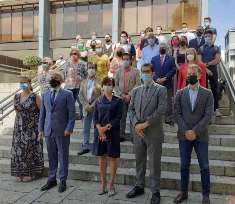 Caballero destacó la importancia de la educación para erradicar la lacra de la violencia machista