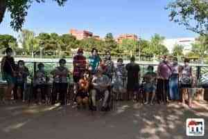 Adultos mayores del Centro de día de Miguelturra visitaron el parque El Pilar