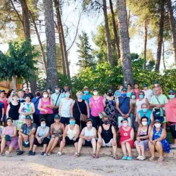 Jubilados y jubiladas de Miguelturra visitaron llas Lagunas de Ruidera