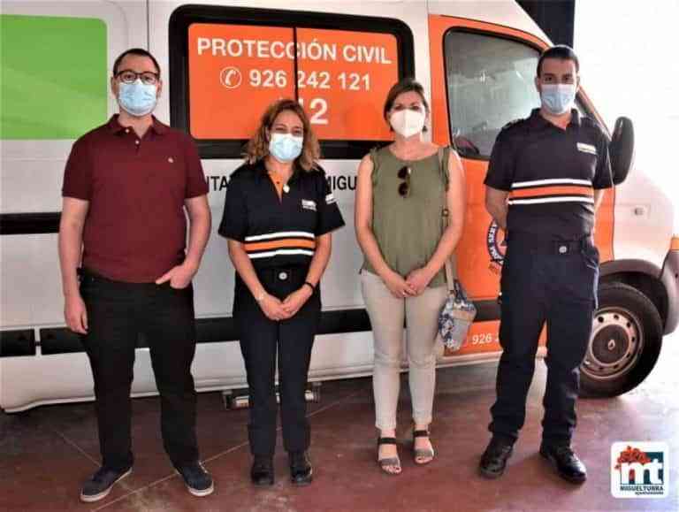 Voluntarios de Protección Civil de Miguelturra cuentan con nuevo sistema de telecomunicaciones