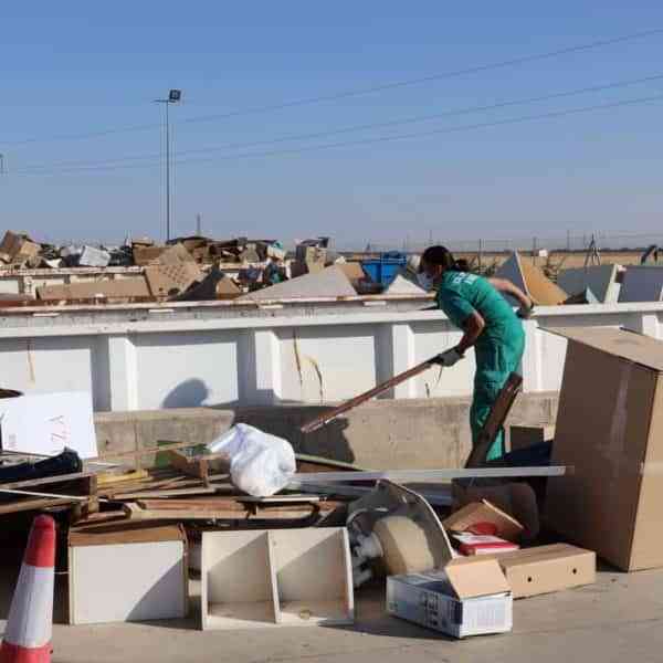 El 2020 ha sido el año con mayor número de usuarios en el Punto Limpio de Manzanares