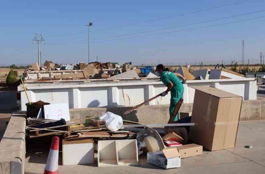 El 2020 ha sido el año con mayor número de usuarios en el Punto Limpio de Manzanares