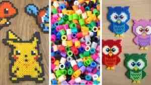 Taller de creación de dibujos «Hama» en el Centro Joven de Miguelturra