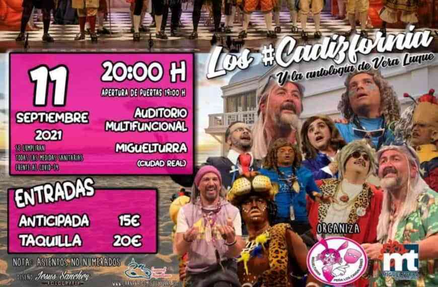 Vuelve el mejor carnaval gaditano a Miguelturra este septiembre