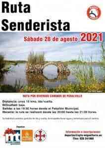 Ruta senderista por diversos caminos de Peralvillo el próximo 31 de agosto