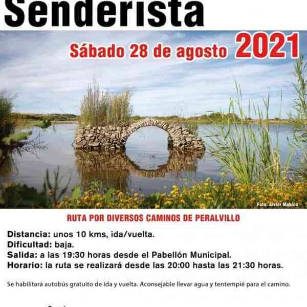 Ruta senderista por diversos caminos de Peralvillo el próximo 31 de agosto