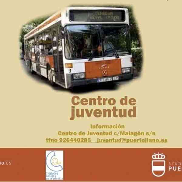 Aprobado el “Bonobús Joven 2021/2022” de Puertollano y el listado de beneficiarios para este curso