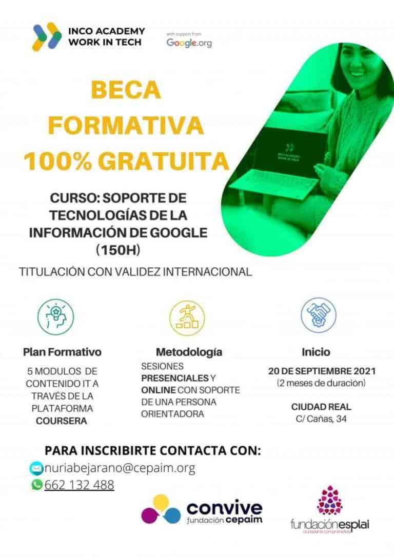 Curso de «Tecnologías de la Información de Google» del área de Bienestar Social de Miguelturra
