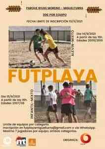 Futplaya este 14 y 15 de septiembre en los campos de arena del parque Rivas Moreno de Miguelturra