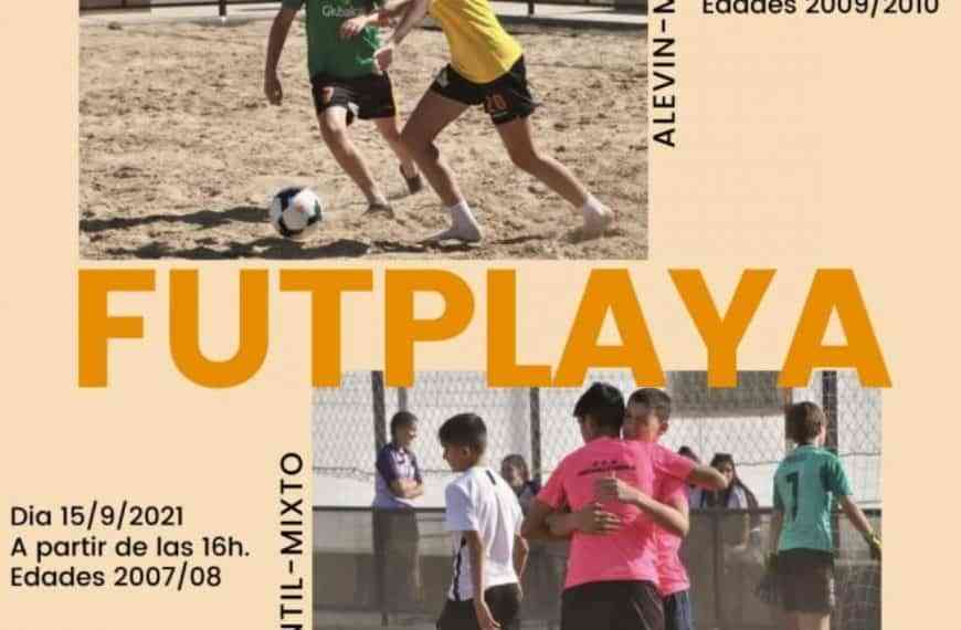 Futplaya este 14 y 15 de septiembre en los campos de arena del parque Rivas Moreno de Miguelturra