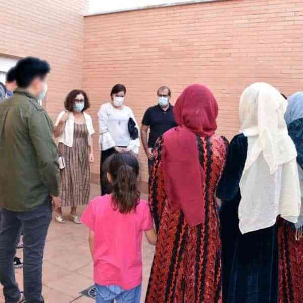 Miguelturra vive la solidaridad acogiendo a 17 personas refugiadas procedentes de Afganistán