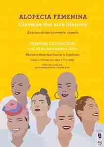 Exposición fotográfica sobre alopecia femenina en la biblioteca municipal de Miguelturra
