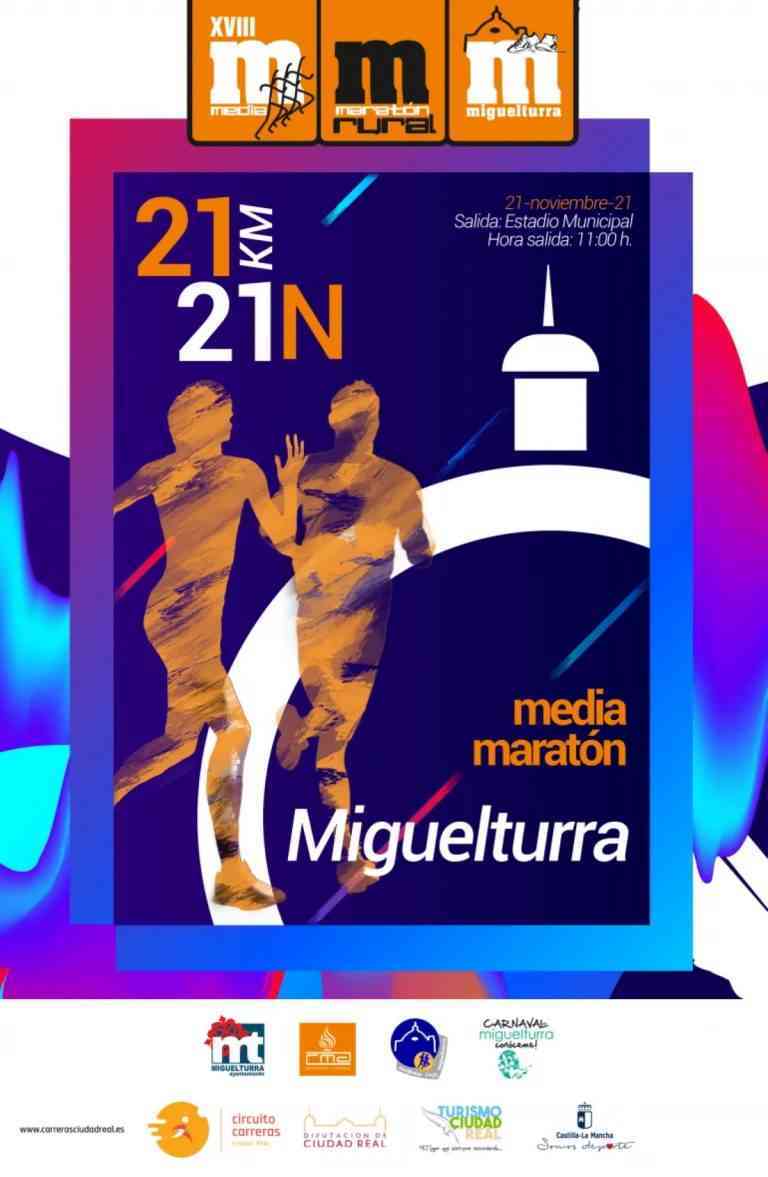 Abiertas las inscripciones para la Media Maratón Rural «Villa de Miguelturra»