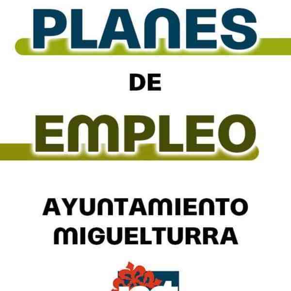 El plazo para participar en el Plan de Empleo Extraordinario de Miguelturra abierto hasta el 18 de octubre