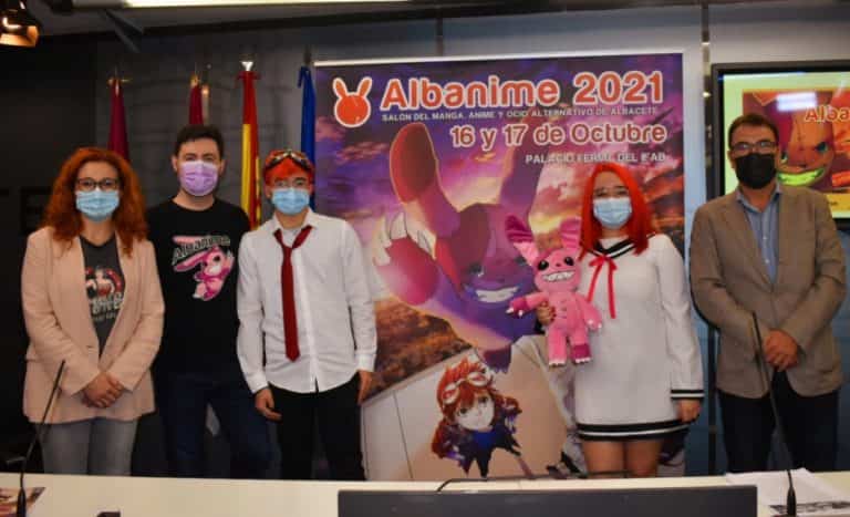 XXI Salón del Manga, Anime y Ocio Alternativo de Albacete Albanime el 16 y 17 de octubre en el Recinto Ferial de la IFAB