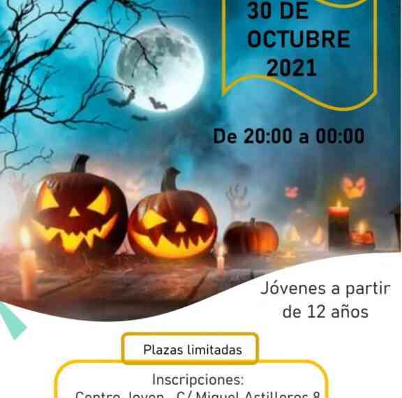 Taller de maquillaje de Halloween en Miguelturra para jóvenes a partir de 12 años