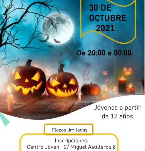 Taller de maquillaje de Halloween en Miguelturra para jóvenes a partir de 12 años