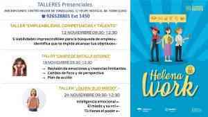 Actividades programadas para noviembre por el área laboral del Centro de la Mujer de Tomelloso