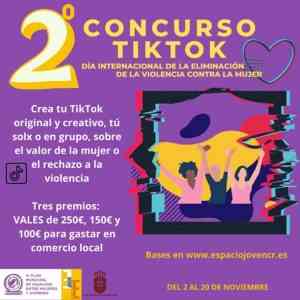 2º Concurso TIKTOK – Día Internacional de la Eliminación de la Violencia contra la Mujer