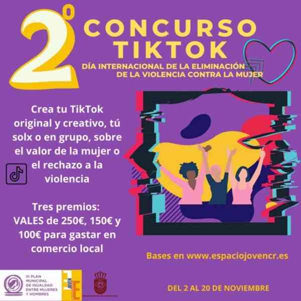 2º Concurso TIKTOK – Día Internacional de la Eliminación de la Violencia contra la Mujer