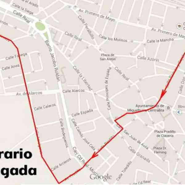 Estos son los itinerarios de tráfico alternativo por la celebración de la Media Maratón Rural «Villa Miguelturra»