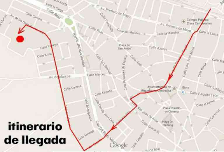 Estos son los itinerarios de tráfico alternativo por la celebración de la Media Maratón Rural «Villa Miguelturra»