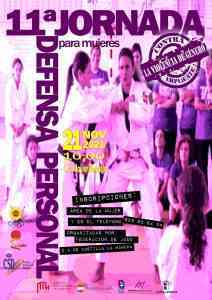 XI Jornada de Defensa Personal para Mujeres el 21 de noviembre en Puertollano dentro de la conmemoración del 25N