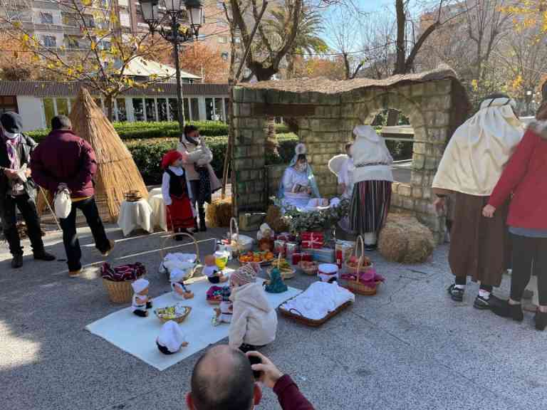 El maravilloso Belén viviente de Puertollano ha vuelto al Paseo de San Gregorio