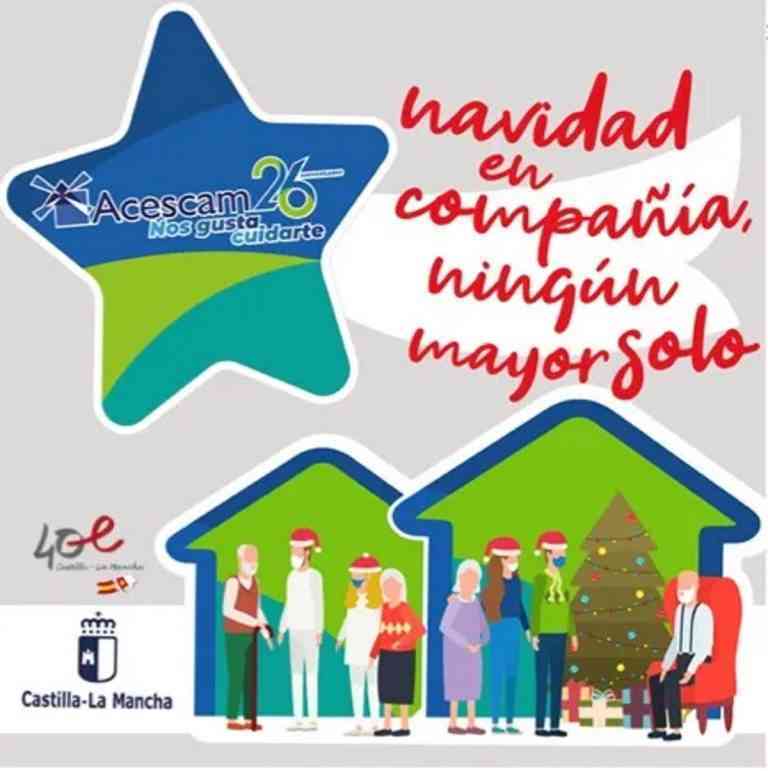 Participa en la en la campaña “Navidad en compañía, ningún mayor solo” en Miguelturra