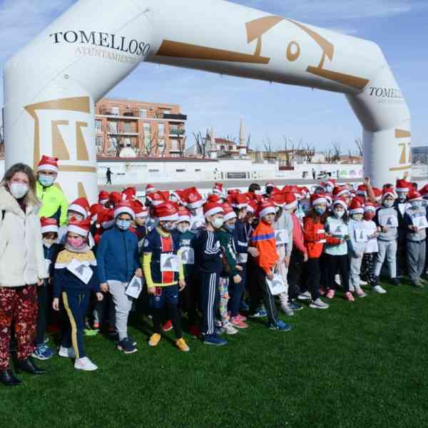 1.137´20 € fueron recaudados en la Carrera Solidaria de Navidad en Tomelloso a favor de los afectados por el volcán de La Palma