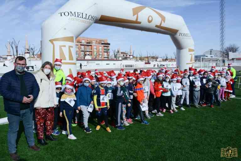 1.137´20 € fueron recaudados en la Carrera Solidaria de Navidad en Tomelloso a favor de los afectados por el volcán de La Palma