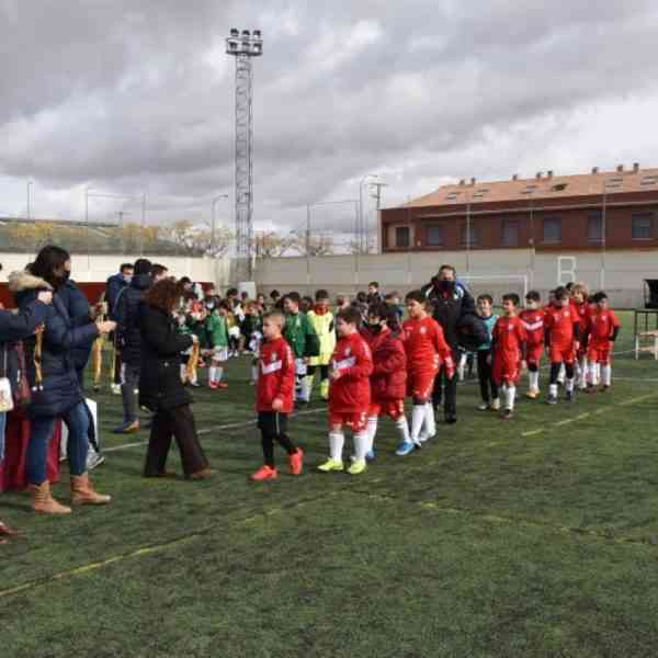 XVII Concentración Provincial de Fútbol 8 en categoría Benjamin celebrada ayer en Miguelturra