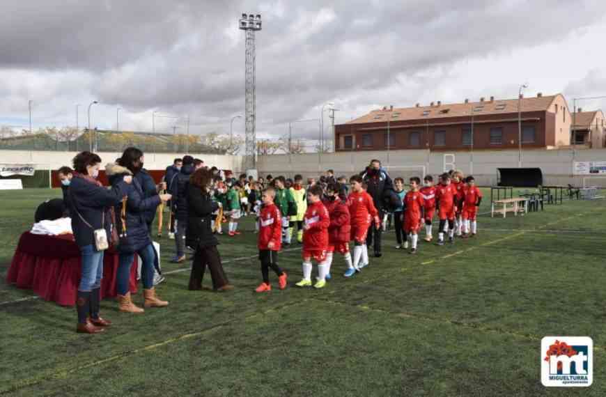 XVII Concentración Provincial de Fútbol 8 en categoría Benjamin celebrada ayer en Miguelturra