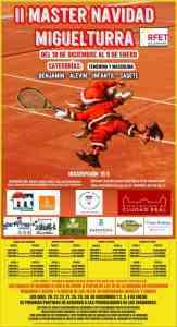 2ª edición del Master de Tenis de Navidad en Miguelturra del 20 de diciembre al 4 de enero