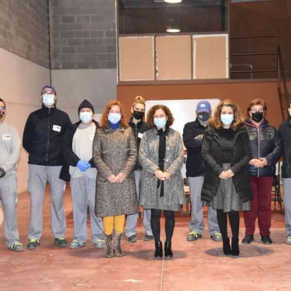 8 personas finalizaron el programa Recual denominado “Operaciones auxiliares de albañilería 2” en Miguelturra