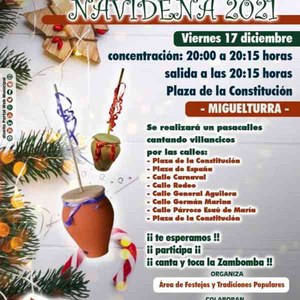 La “Zambomba Navideña” recorrerá las calles de Miguelturra el 17 de diciembre a partir de las 20 horas