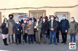 Colocado un “Stolperstein” en homenaje a Raimundo Domínguez García en la puerta del que fuese su domicilio en Miguelturra
