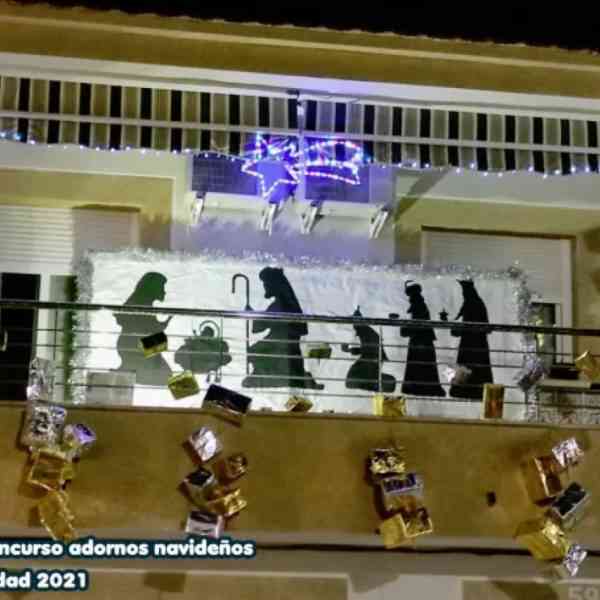 Ganadores del “concurso de adornos navideños en balcones y ventanas” en Miguelturra
