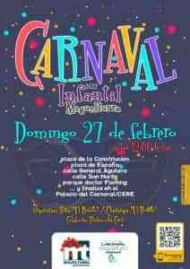 Carnaval Infantil de Miguelturra el domingo 27 de febrero a las 12:00 horas mañana