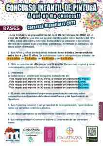 1ª edición del concurso infantil de pintura «¿A qué no me conoces?» convocado por el área de Festejos de Miguelturra