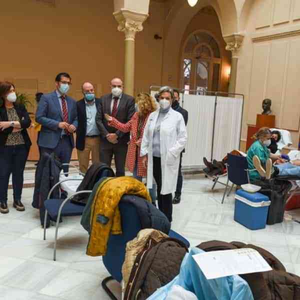 Gran maratón de donaciones de sangre se realizó ayer en el Palacio Provincial de Ciudad Real