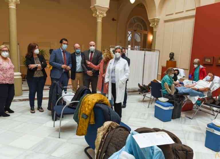 Gran maratón de donaciones de sangre se realizó ayer en el Palacio Provincial de Ciudad Real