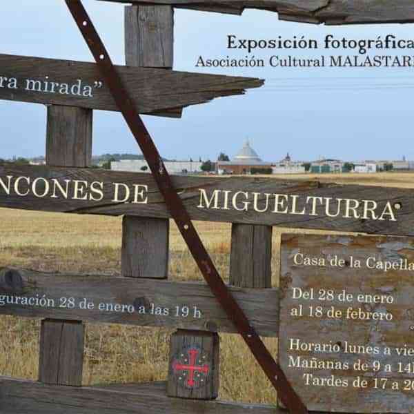 Exposición fotográfica sobre rincones de Miguelturra “Otra mirada” en “Casa de la Capellanía” hasta el 18 de febrero