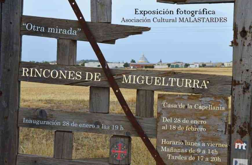 Exposición fotográfica sobre rincones de Miguelturra “Otra mirada” en “Casa de la Capellanía” hasta el 18 de febrero