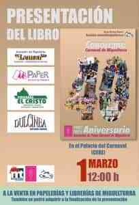 El libro “Conóceme, Carnaval de Miguelturra” presentarán el 1 de marzo en el Palacio del Carnaval