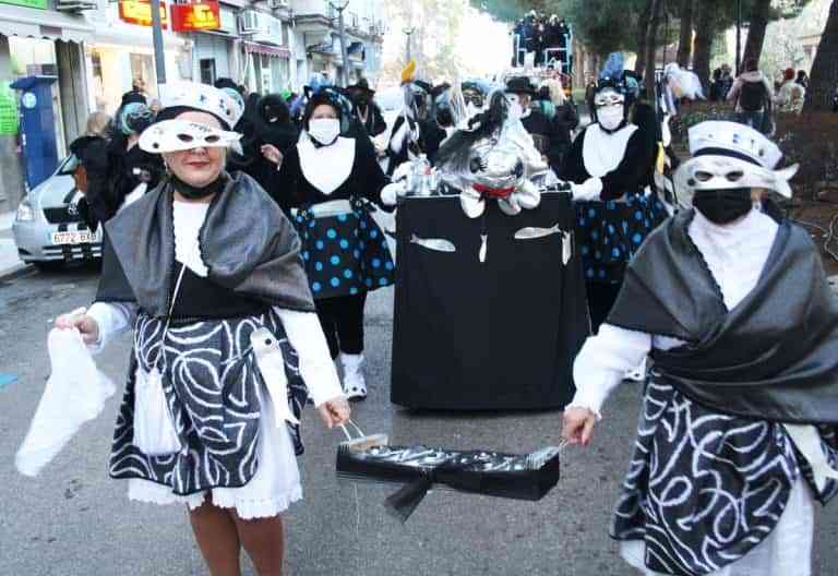 Concurrido el entierro de doña sardina en Puertollano
