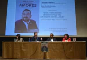 Presentado el libro ‘Juan Ramón Amores. Un idilio con la vida (Un desafío contra la ELA)’ con la participación de Santi Cabañero